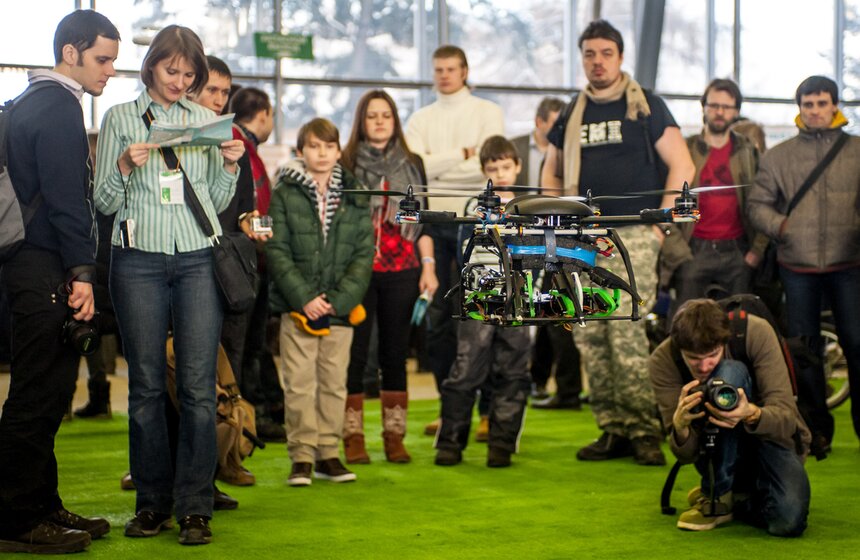 В Москве проходит выставка Geek Picnic: Winter Edition 19 фото