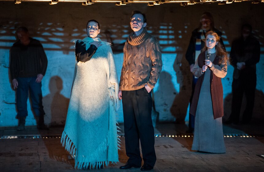 В Театре на Таганке показали спектакль "Владимир Высоцкий" 4 фото