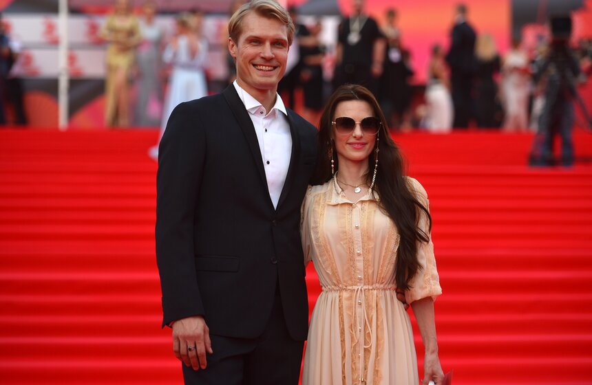 Актер Кирилл Зайцев и продюссер Анастасия Трубчевская