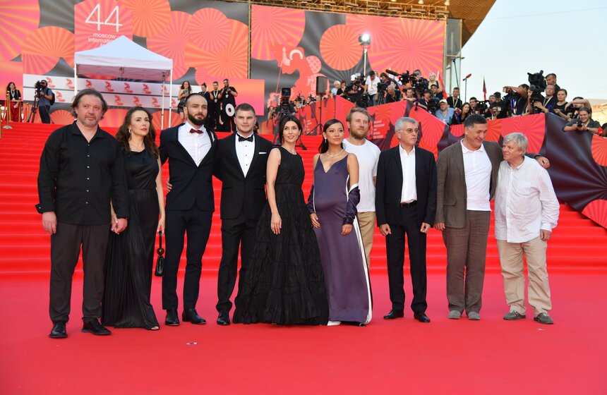 Съемочная группа фильма открытия фестиваля "Сердце Пармы"