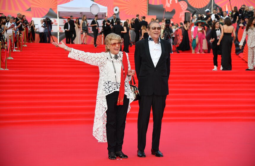 Кинорежиссер Светлана Дружинина и оператор Анатолий Мукасей