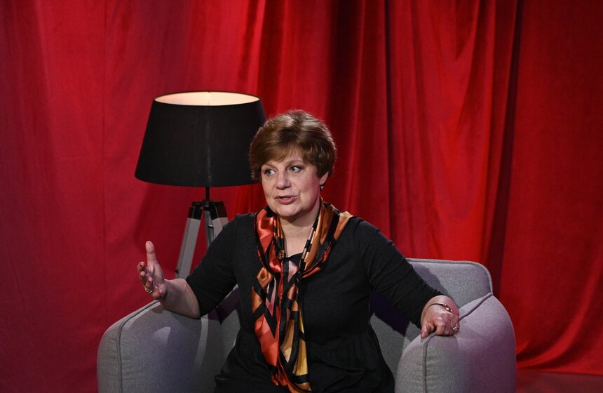 Марианна Ростоцкая дала интервью в рамках программы "Золотая рыбка" 9 фото