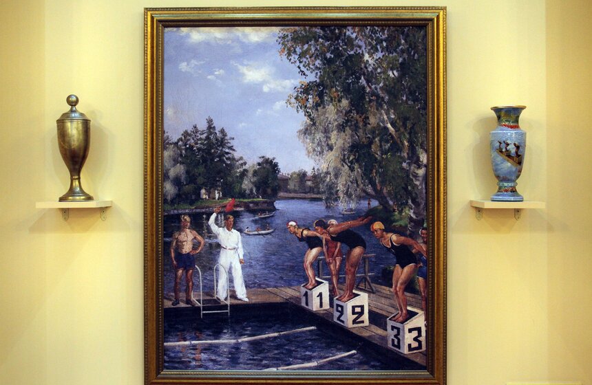 В ГУМе проходит выставка, посвященная советскому спорту 10 фото