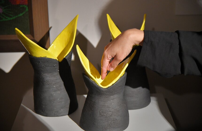 Выставка "Трын*Трава. Современный русский стиль" открылась в усадьбе Муравьевых-Апостолов 13 фото