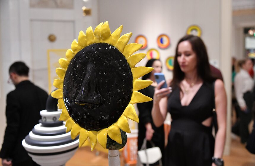 Выставка "Трын*Трава. Современный русский стиль" открылась в усадьбе Муравьевых-Апостолов 5 фото