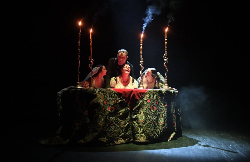 Московский театр "Модерн" представил спектакль "Леонардо" 12 фото