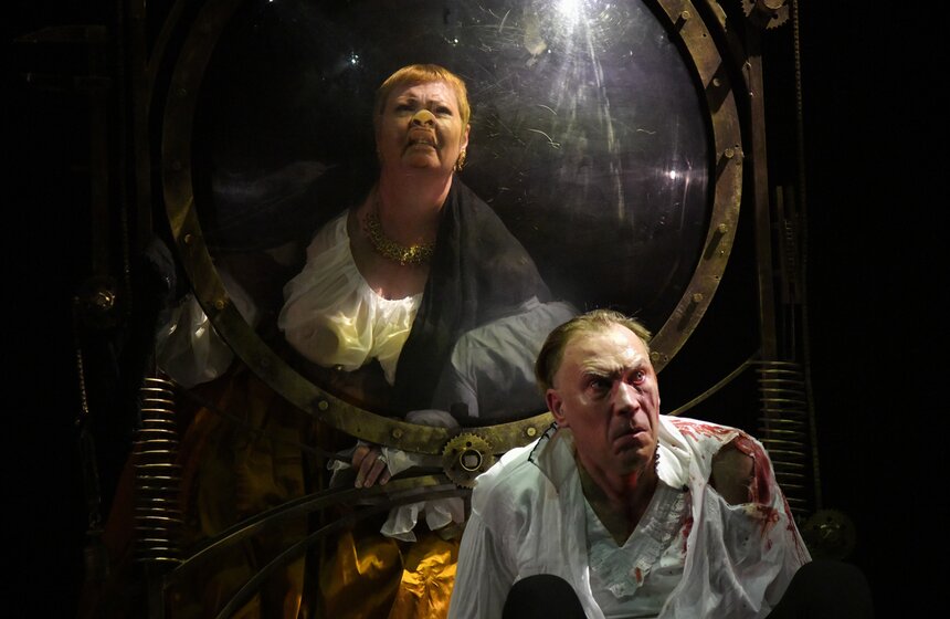 Московский театр "Модерн" представил спектакль "Леонардо" 16 фото