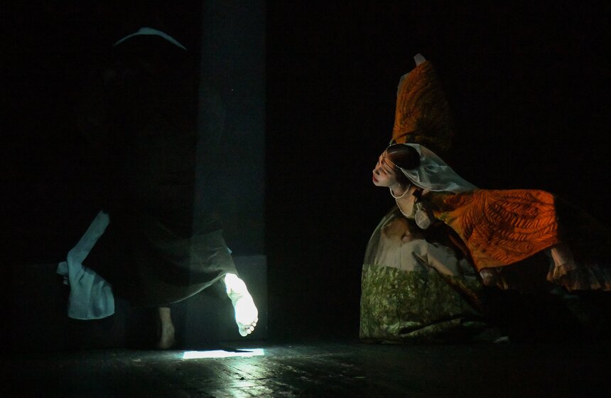 Московский театр "Модерн" представил спектакль "Леонардо" 13 фото