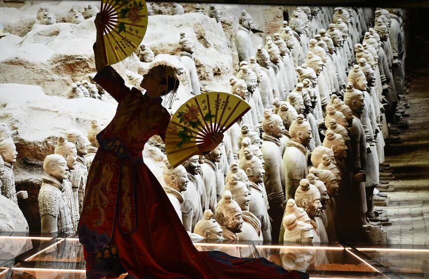На ВДНХ открыли выставку-реконструкцию "Терракотовая армия. Бессмертные воины Китая" 1 фото