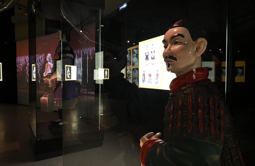 На ВДНХ открыли выставку-реконструкцию "Терракотовая армия. Бессмертные воины Китая" 11 фото