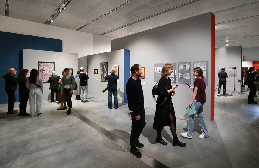 В Еврейском музее Москвы открылась выставка русских авангардистов 17 фото