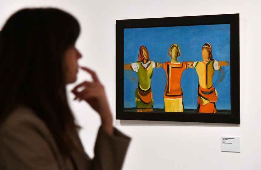 В Еврейском музее Москвы открылась выставка русских авангардистов 7 фото