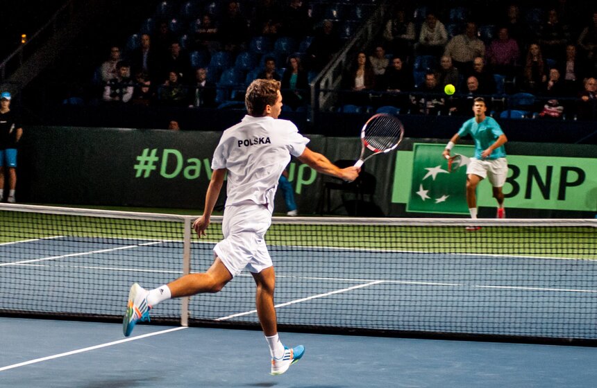 В "Олимпийском" проходит чемпионат Кубка Дэвиса 9 фото