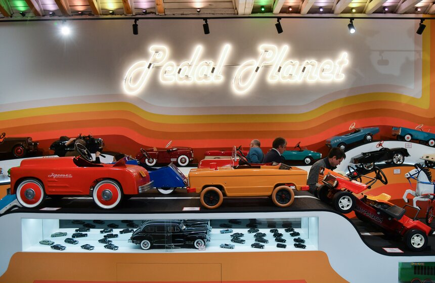 В Кремле в Измайлове открылся музей педальных машин 1 фото