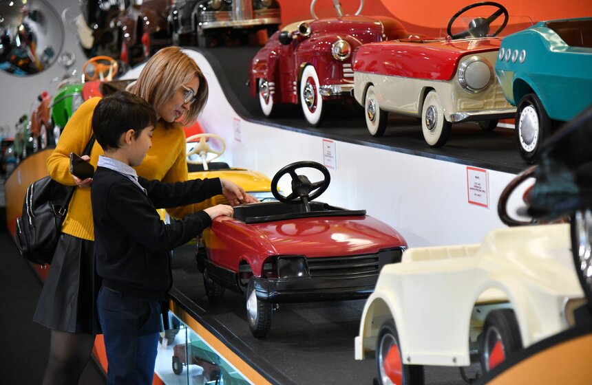 В Кремле в Измайлове открылся музей педальных машин 10 фото