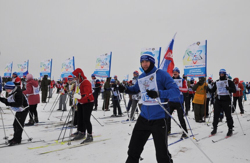 В Подмосковье завершилась "Лыжня России" 13 фото