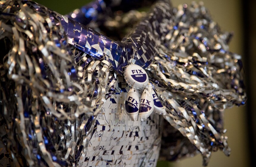 В Царицыно проходит выставка скульптур-костюмов 17 фото