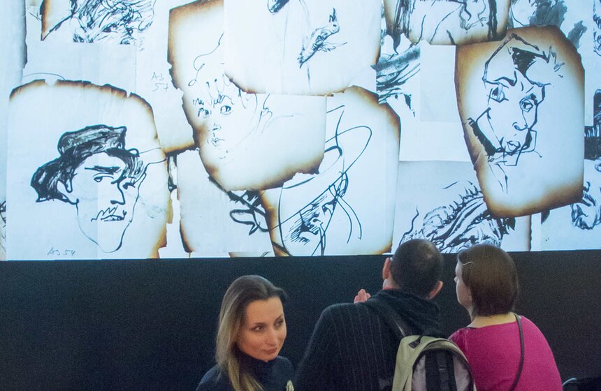 В Москве открылась выставка работ художника Анатолия Зверева 8 фото