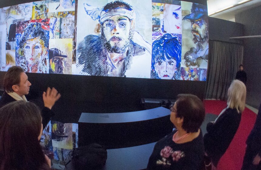 В Москве открылась выставка работ художника Анатолия Зверева 4 фото