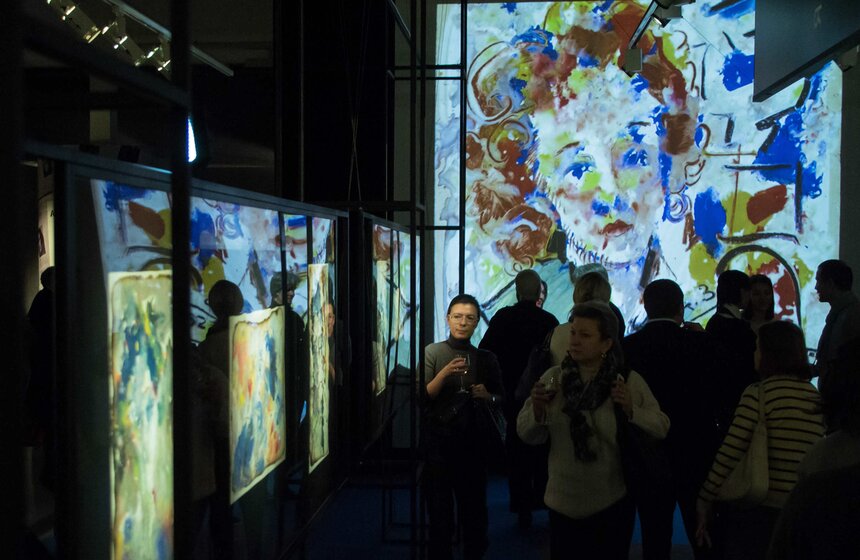 В Москве открылась выставка работ художника Анатолия Зверева 15 фото