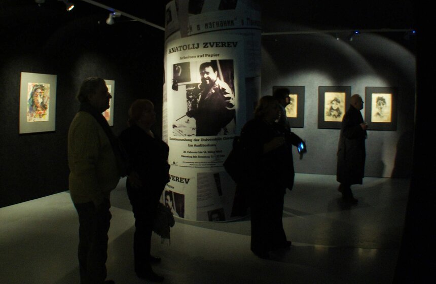 В Москве открылась выставка работ художника Анатолия Зверева 16 фото