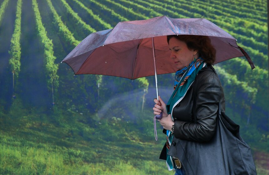 Москву накрыл рекордный ливень 7 фото