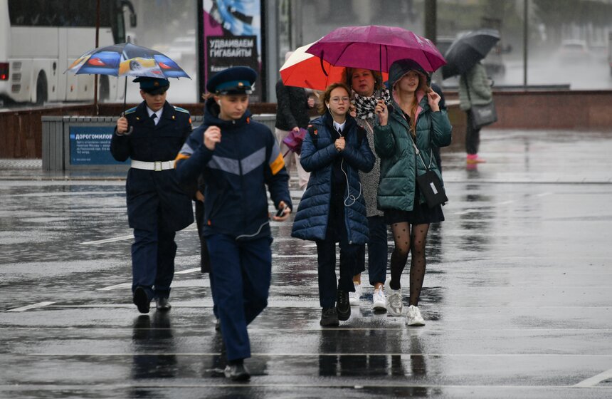 Москву накрыл рекордный ливень 17 фото