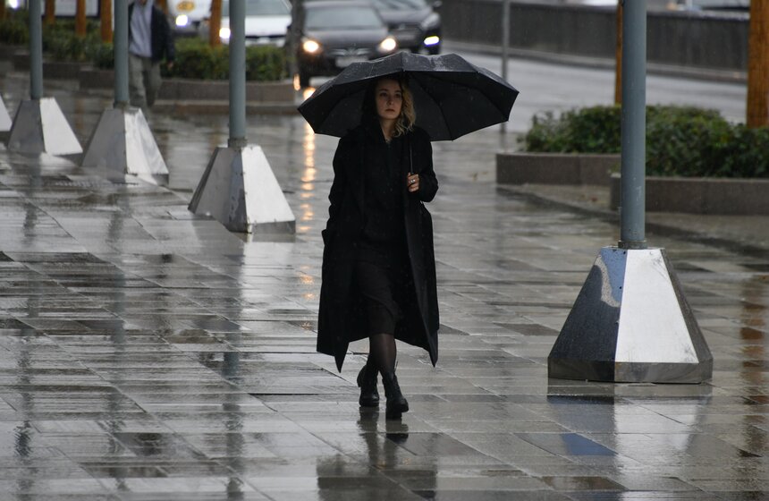 Москву накрыл рекордный ливень 4 фото