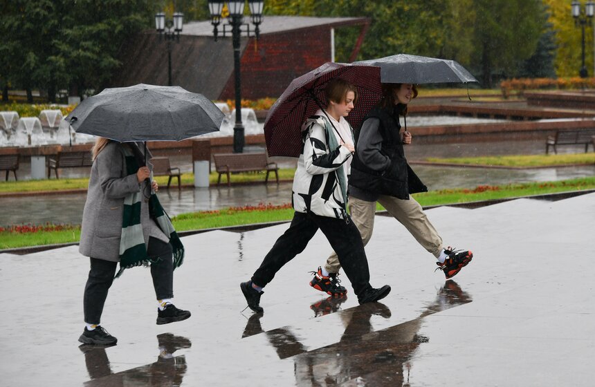 Москву накрыл рекордный ливень 12 фото