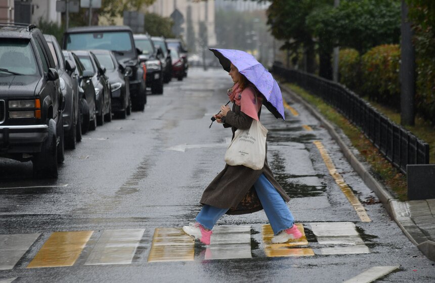 Москву накрыл рекордный ливень 6 фото
