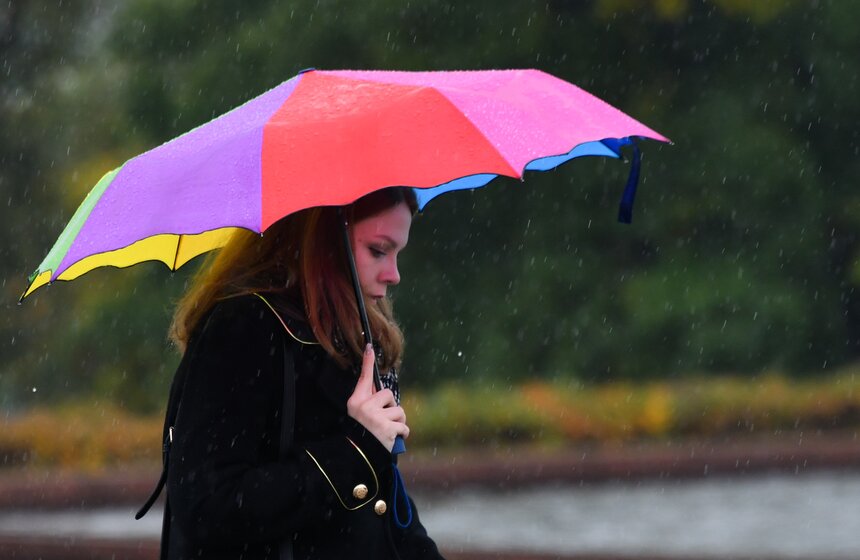Москву накрыл рекордный ливень 13 фото