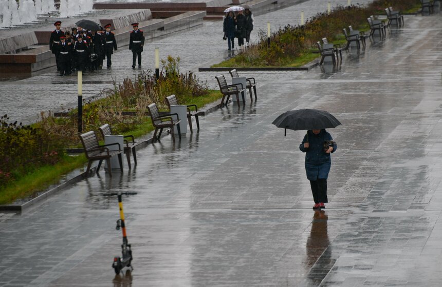 Москву накрыл рекордный ливень 14 фото