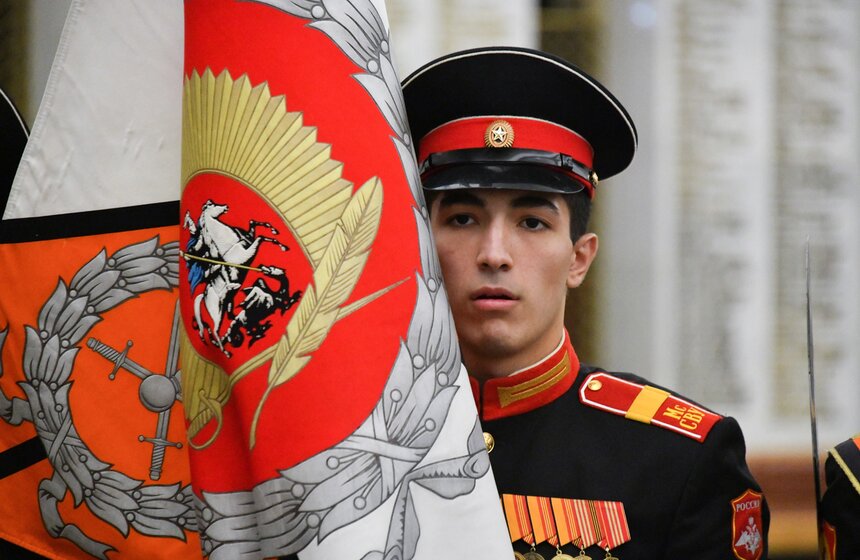 В Музее Победы прошло посвящение в суворовцы 9 фото