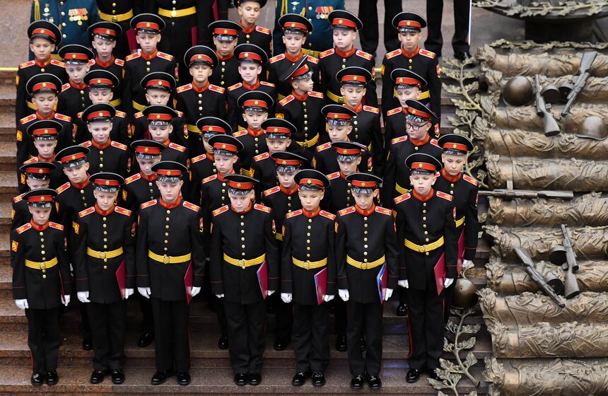 В Музее Победы прошло посвящение в суворовцы 2 фото