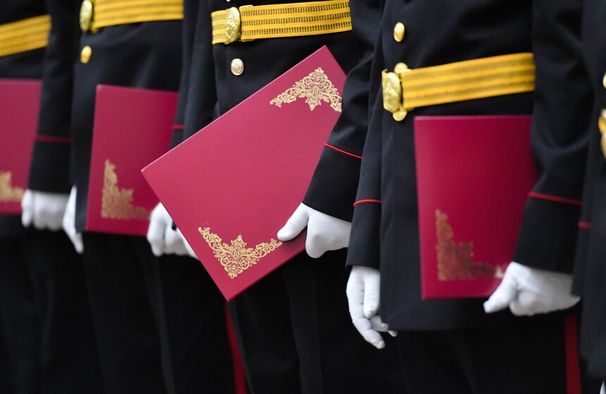 В Музее Победы прошло посвящение в суворовцы 20 фото