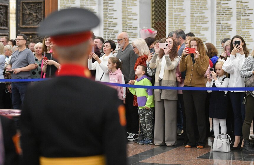 В Музее Победы прошло посвящение в суворовцы 12 фото