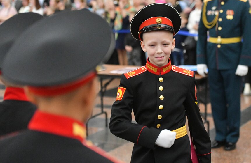 В Музее Победы прошло посвящение в суворовцы 15 фото