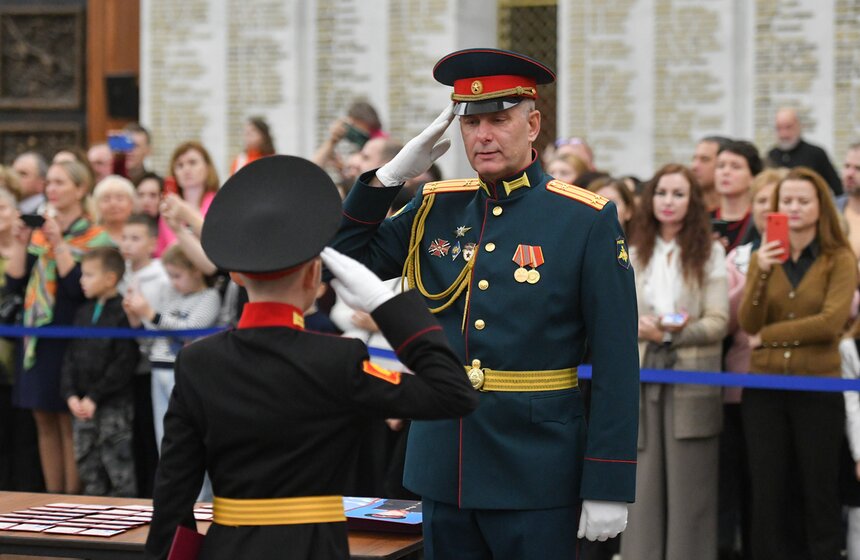 В Музее Победы прошло посвящение в суворовцы 14 фото
