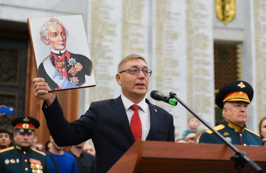 В Музее Победы прошло посвящение в суворовцы 22 фото