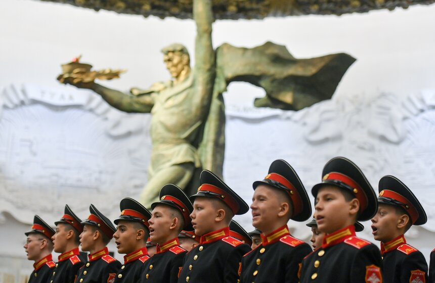 В Музее Победы прошло посвящение в суворовцы 21 фото