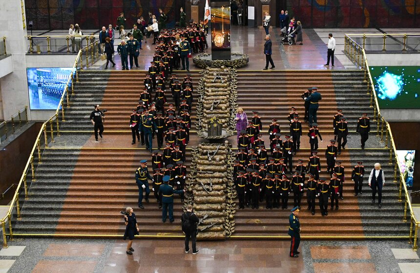 В Музее Победы прошло посвящение в суворовцы 1 фото