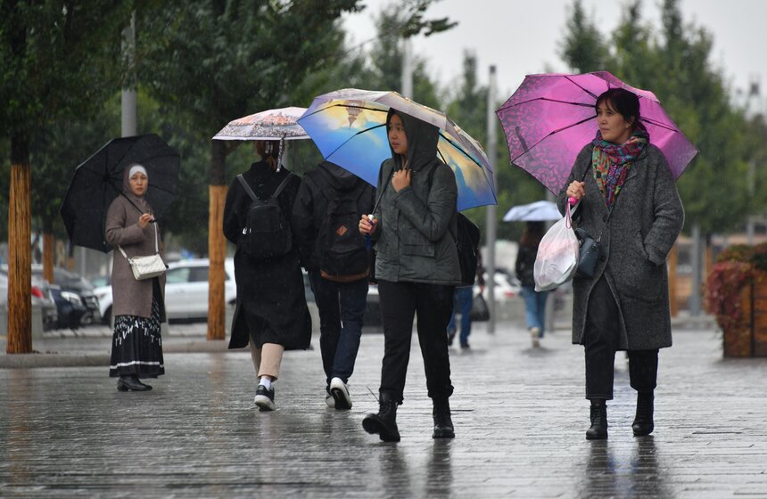 Москву накрыл рекордный ливень 5 фото