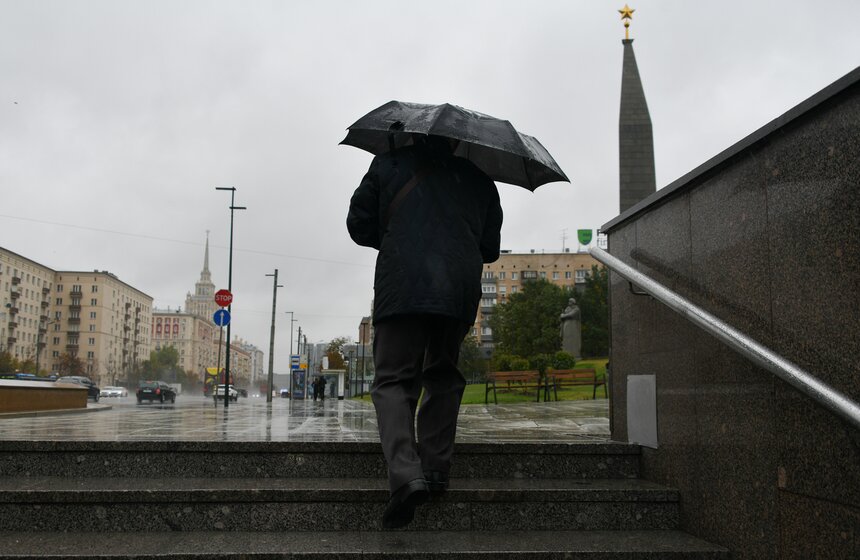 Москву накрыл рекордный ливень 20 фото