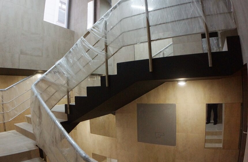 Завершается строительство театрального центра "Вишневый сад" 10 фото