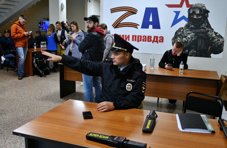 Один из павильонов ВДНХ стал пунктом мобилизации 5 фото