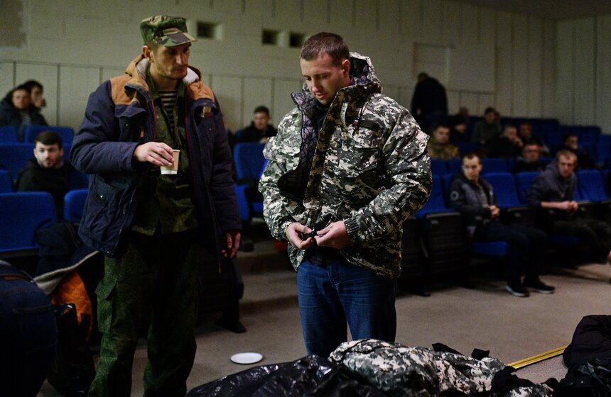 Один из павильонов ВДНХ стал пунктом мобилизации 22 фото