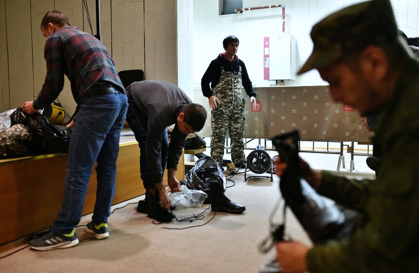 Один из павильонов ВДНХ стал пунктом мобилизации 21 фото