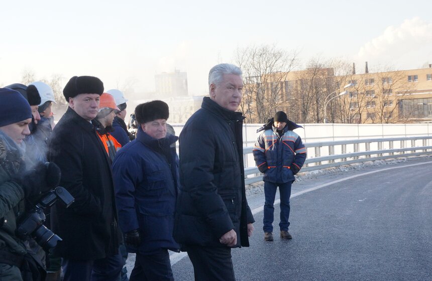 По двум новым эстакадам на шоссе Энтузиастов запустили движение 10 фото