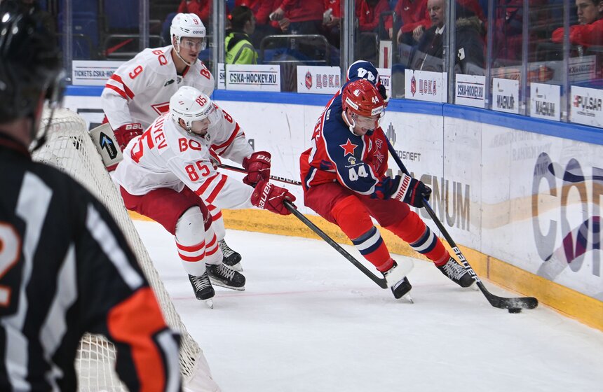 ЦСКА обыграл "Спартак" в матче регулярного сезона КХЛ 9 фото