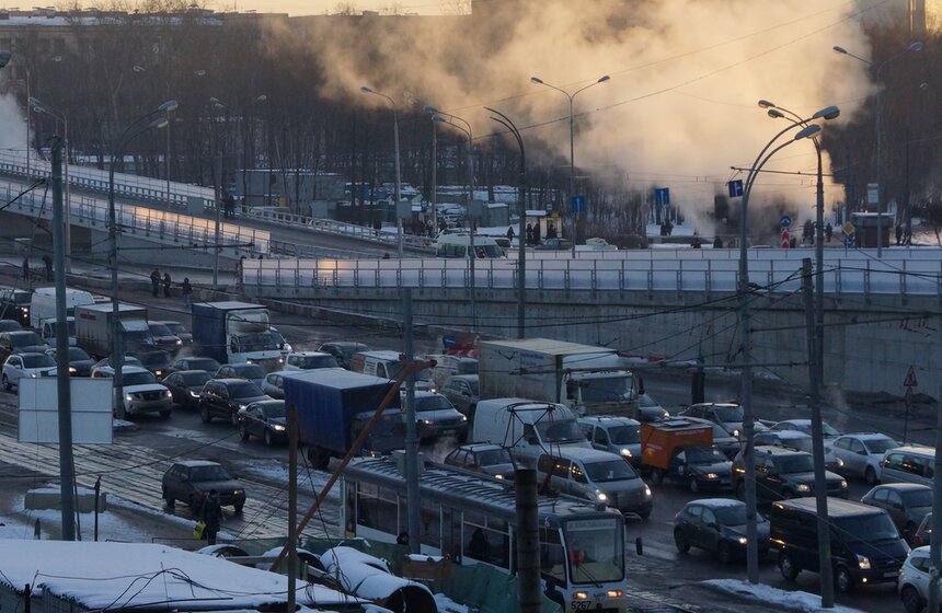 По двум новым эстакадам на шоссе Энтузиастов запустили движение 4 фото